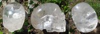 großer Bergkristallschädel 3,14 kg aus Brasilien