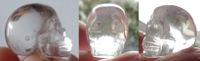 lemurischer Bergkristallschädel 13 g