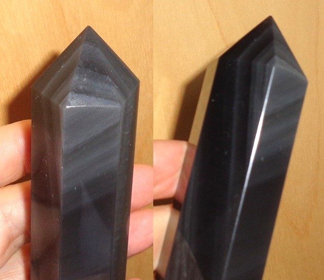 Kristallschädel Regenbogenobsidian 150 g Kristallschädel Regenbogenobsidian 150 g