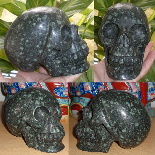Porphyrit Kristallschädel