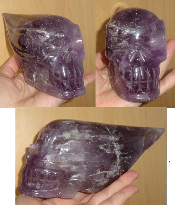 Amethyst Kristallschädel Traveller 1,27 kg Amethyst Kristallschädel Traveller 1,27 kg Shop
