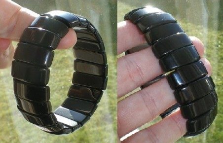 Regenbogenobsidian Armband energetisiert