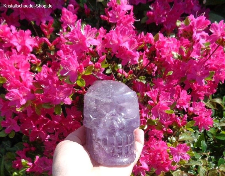 Amethyst Traveller Kristallschädel 1,27 kg