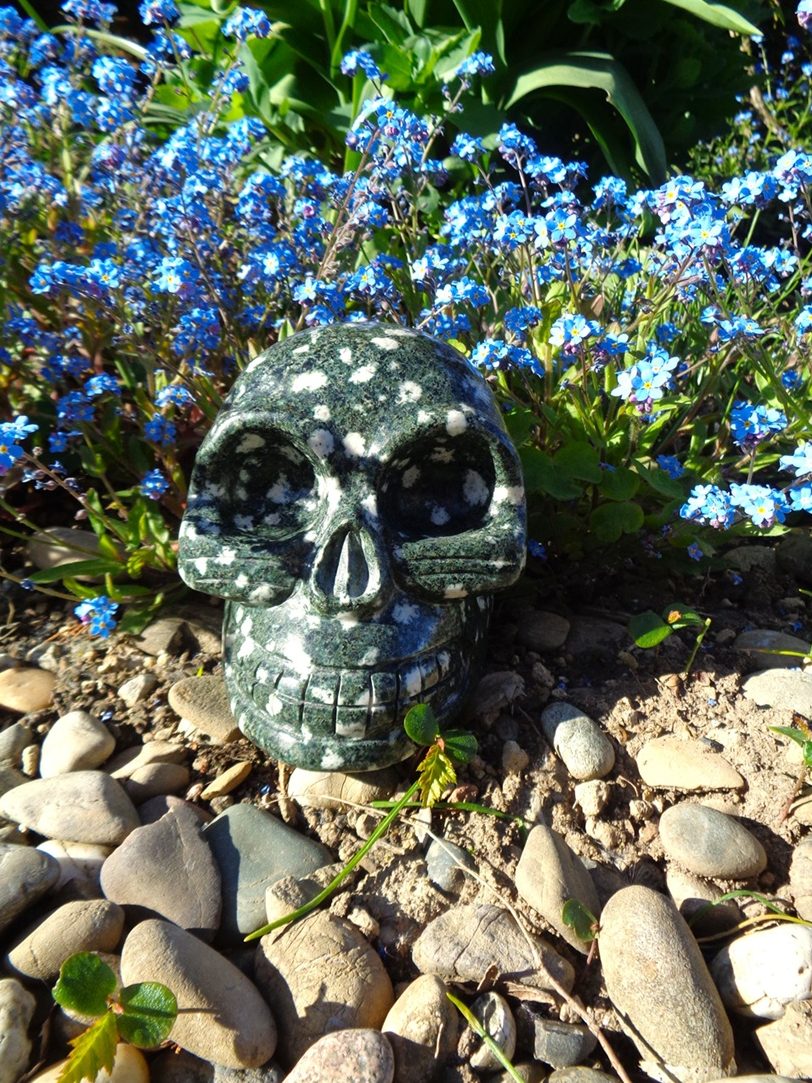 großer Preseli Bluestone Kristallschädel Stonehenge