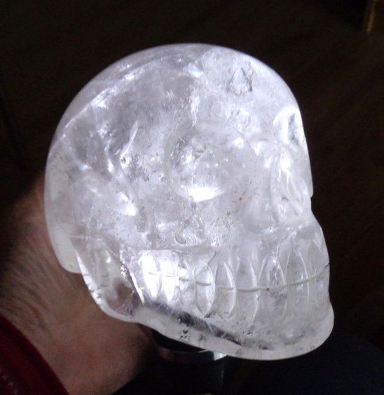 Bergkristallschädel 2 kg Bergkristallschädel 2 kg