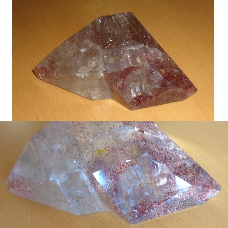 Spitze Hämatitquarz Red Healer 400 g