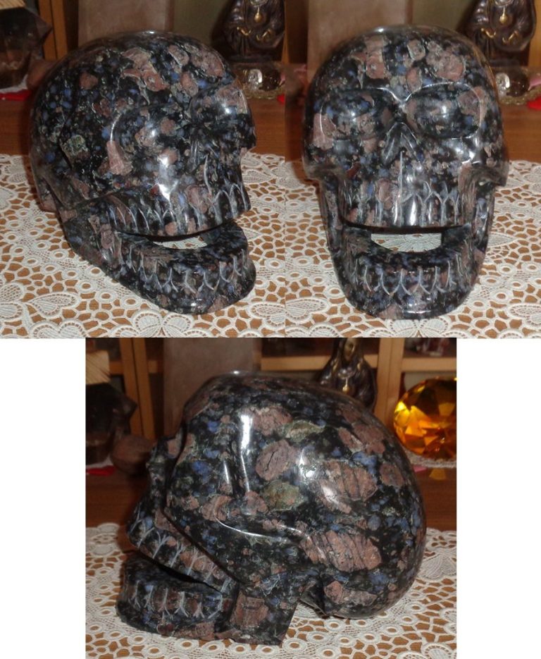 ingender Rhyolith Que Sera Kristallschädel 5,8 kg
