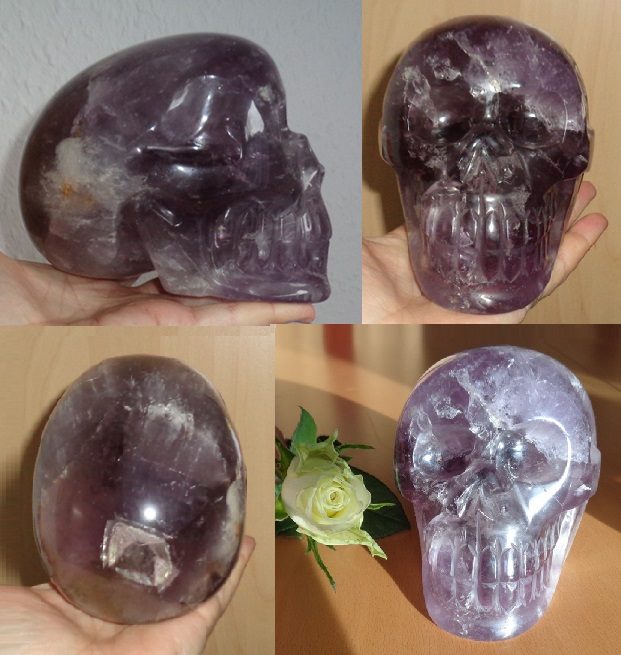 großer Amethyst Schädel 1,83 kg Brasilien